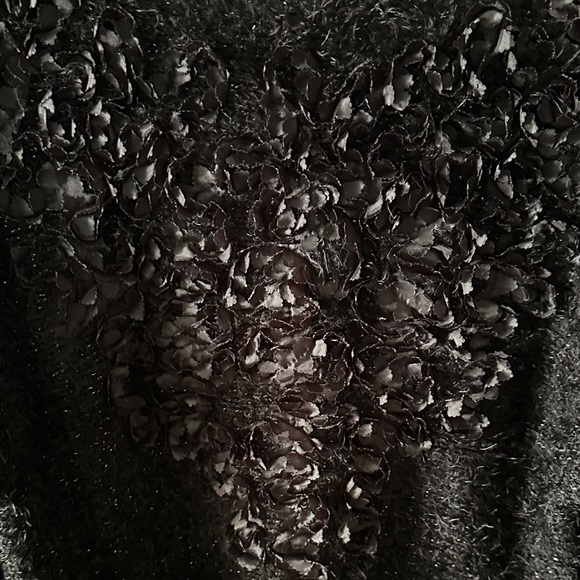 Ruby Rd. Black Textured Sweater - Picture 2 of 5